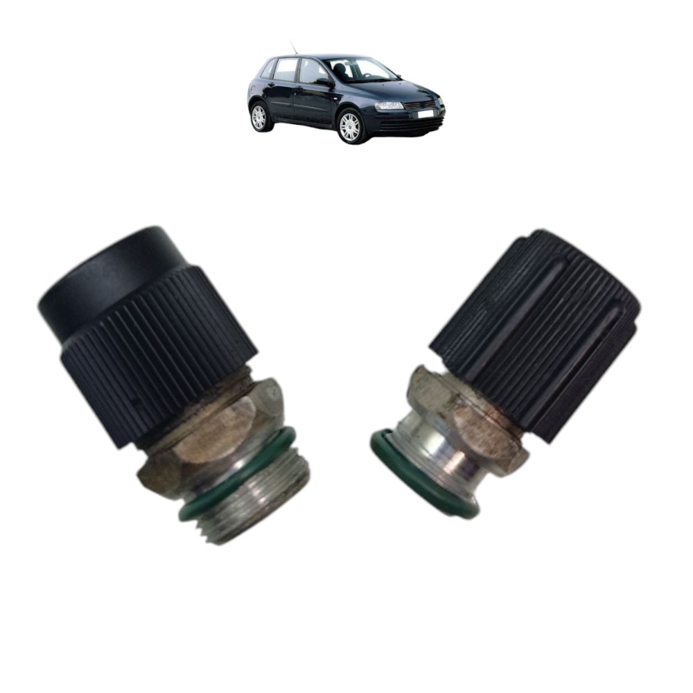Par Válvula Mangueira Ar Condicionado Fiat Stilo 1.8 2003 1
