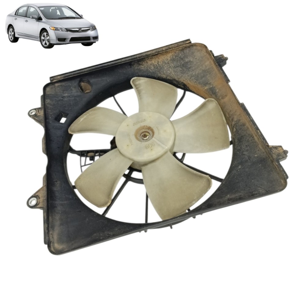 Ventoinha Radiador 5 Pás Honda Civic G8 1.8 2007 2008 2009