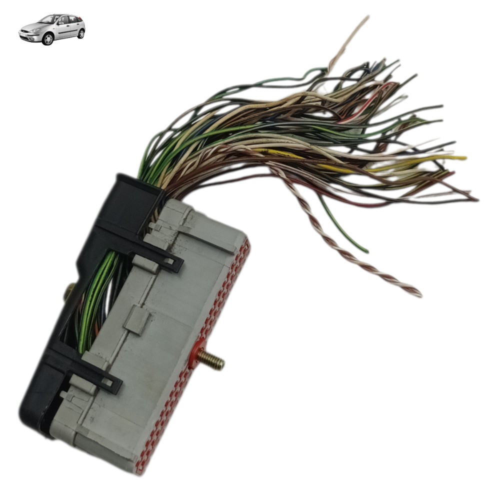 Plug conector modulo injeção Ford Focus 1.6 Zetec Flex 2006 1
