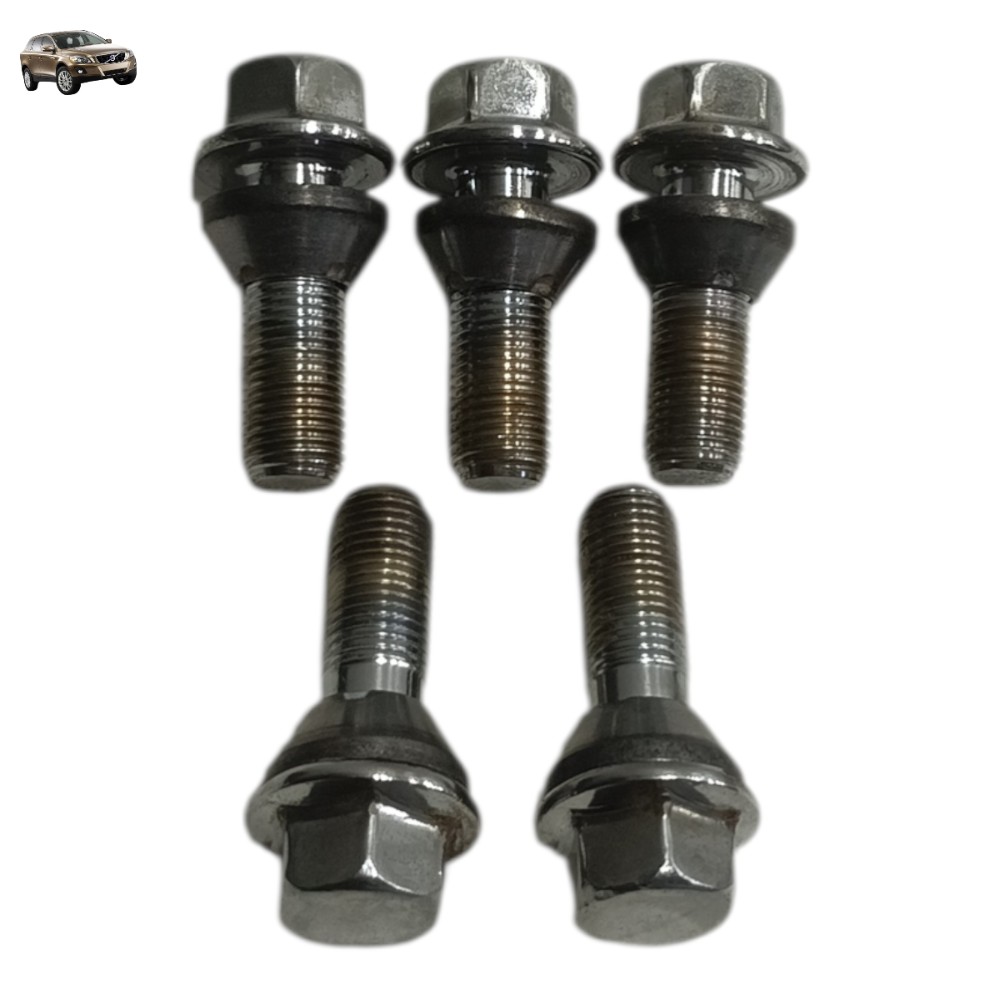 Jogo parafuso roda volvo xc60 2010 2011 chave 19 5 unidades 1