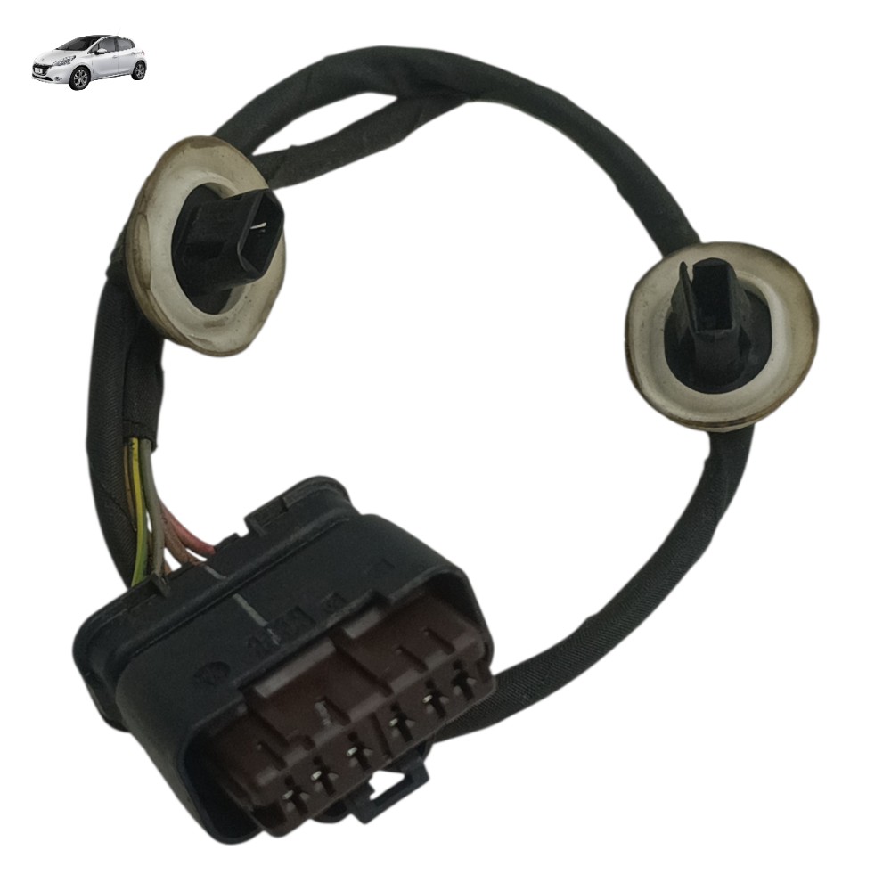 Plug Conector Fechadura Dianteira Direita Peugeot 208 2014 1