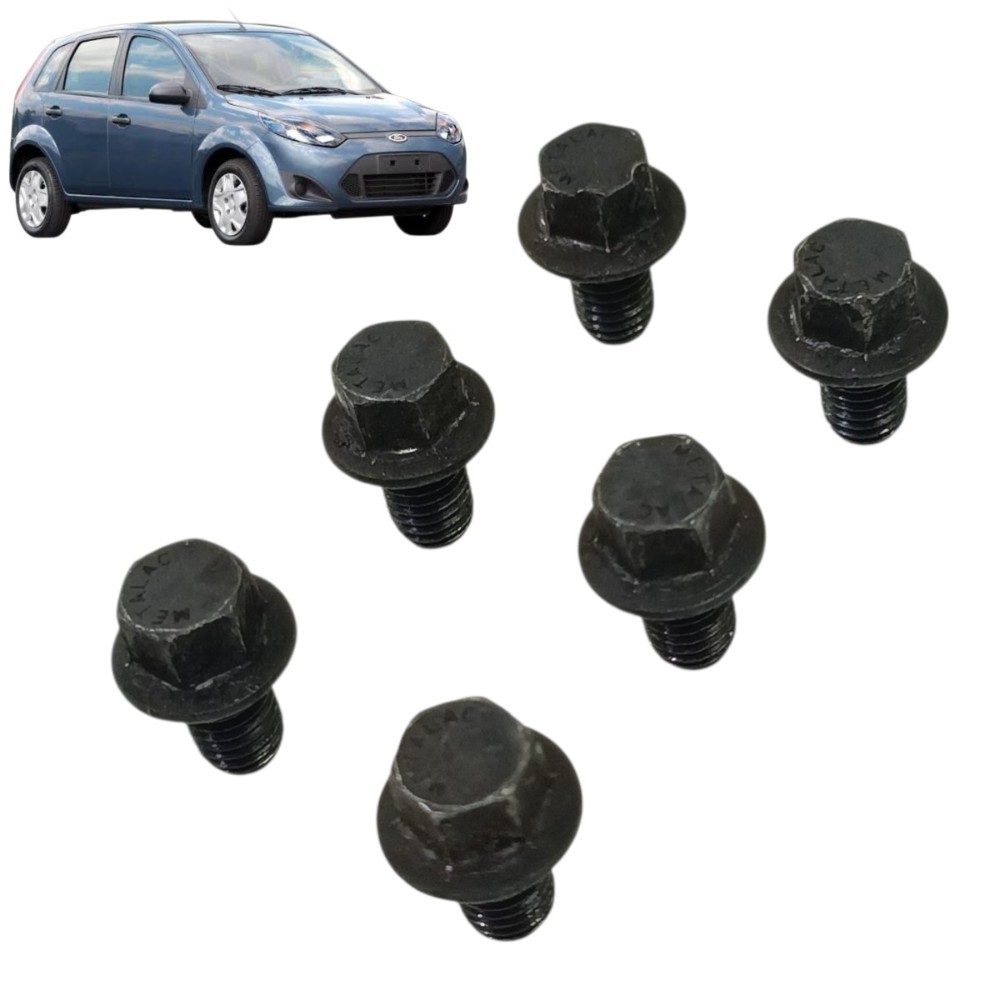 Jogo Parafuso Embreagem Ford Fiesta 1.0 8v Zetec Rocam 2014