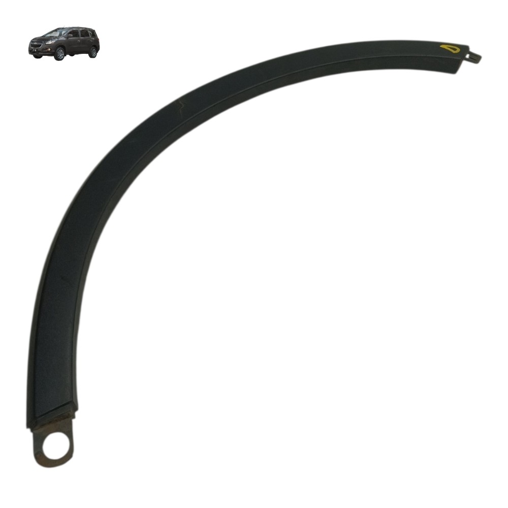 Moldura Paralama Traseiro Direito Gm Spin Activ 2016 2017 18 Preto