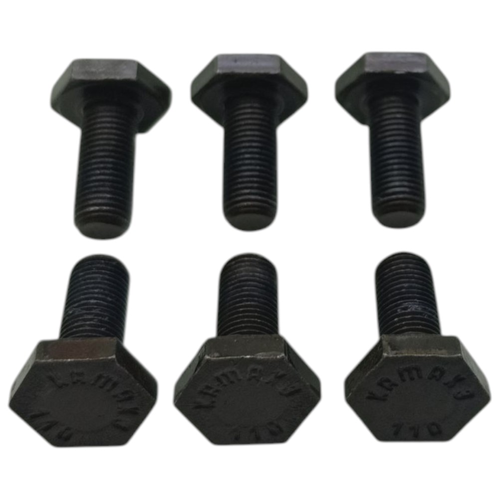 Jogo Parafuso Volante Motor Gm Onix Prisma 1.0 2013 Á 2019 Preto 4