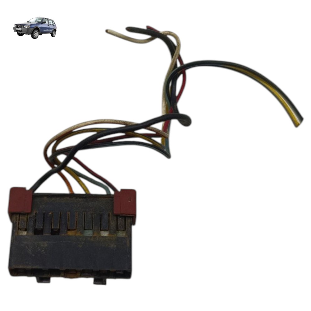 Plug Conector Lanterna Esquerda Fiat Uno Mille 2009 2010 11 1