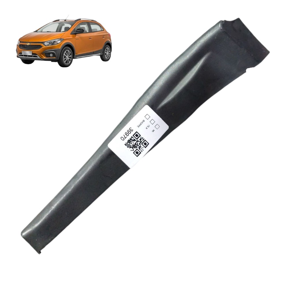 Acabamento Moldura Esquerda Grade Churrasqueira Gm Onix 2017 Preto Plástico 1