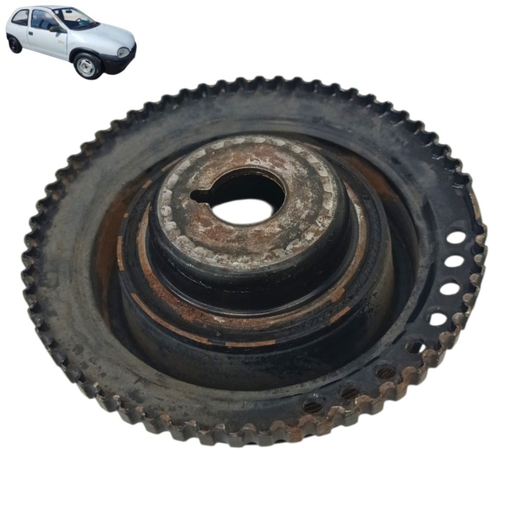 Polia Virabrequim Gm Corsa 1.6 16v 2001 2000 1999 1998 1997