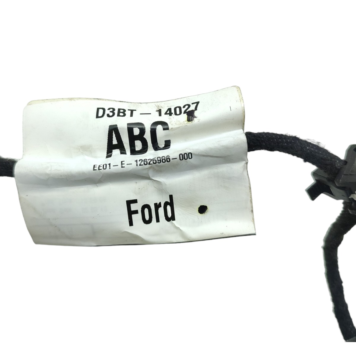 Chicote Porta Traseira Esquerda Ford New Fiesta 2013 2014 4