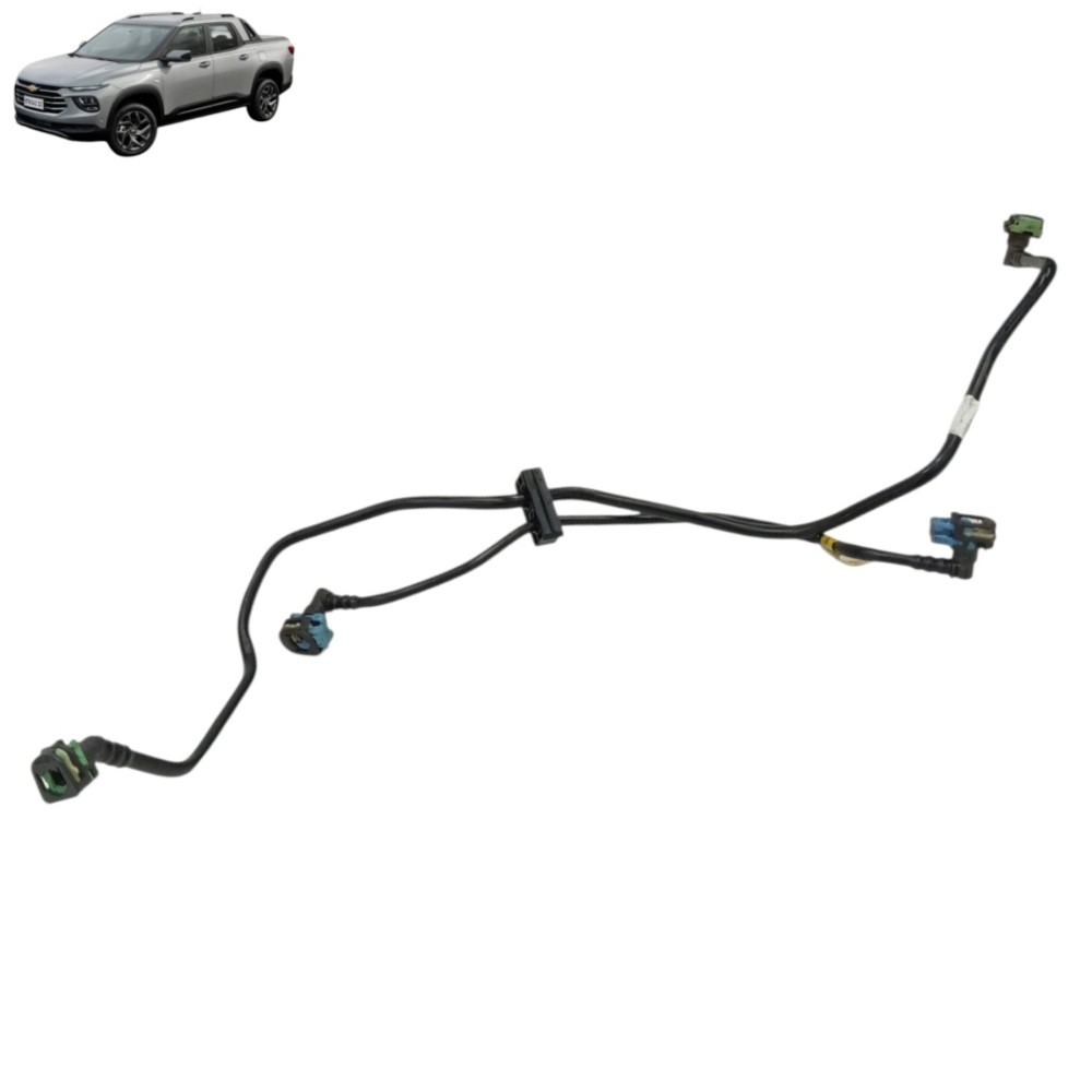 Par Mangueira Combustível Gm Montana 1.2 8v Flex 2024 2026 Preto