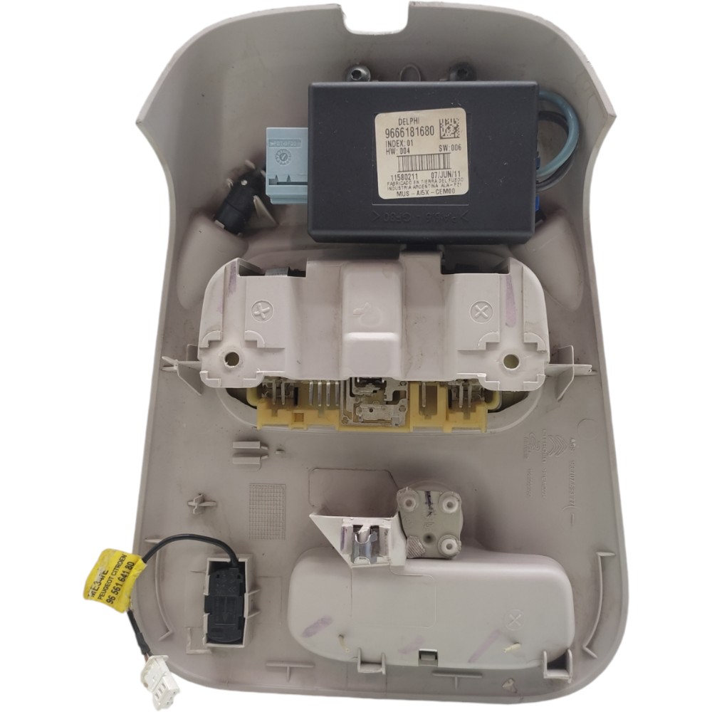 Luz Teto Cortesia Dianteiro Citroen C3 Aircross 2011 2012 13 3