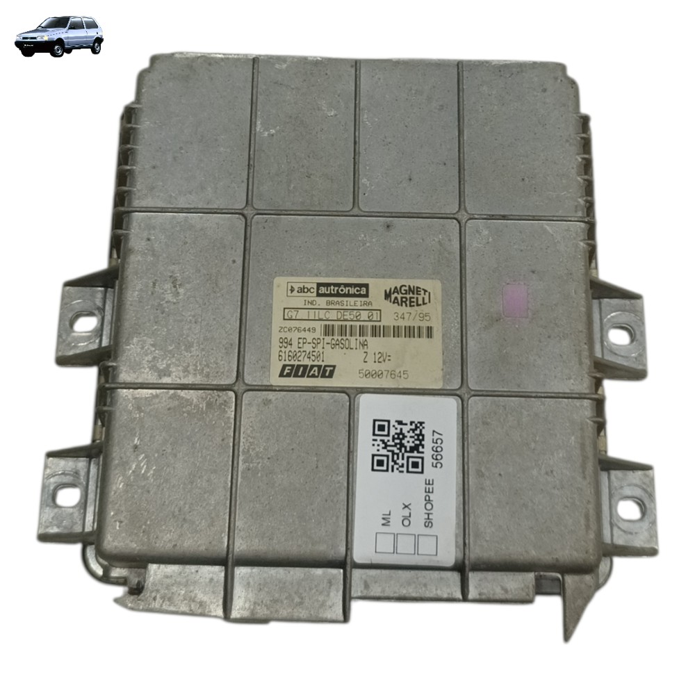 Módulo injeção Fiat Uno 1.0 8V fiasa gasolina 1995 1996 1997