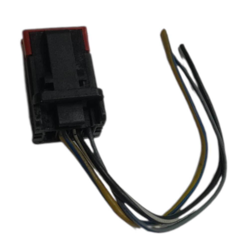 Plug conector módulo trava coluna volvo xc60 3.0 2010 2011 4