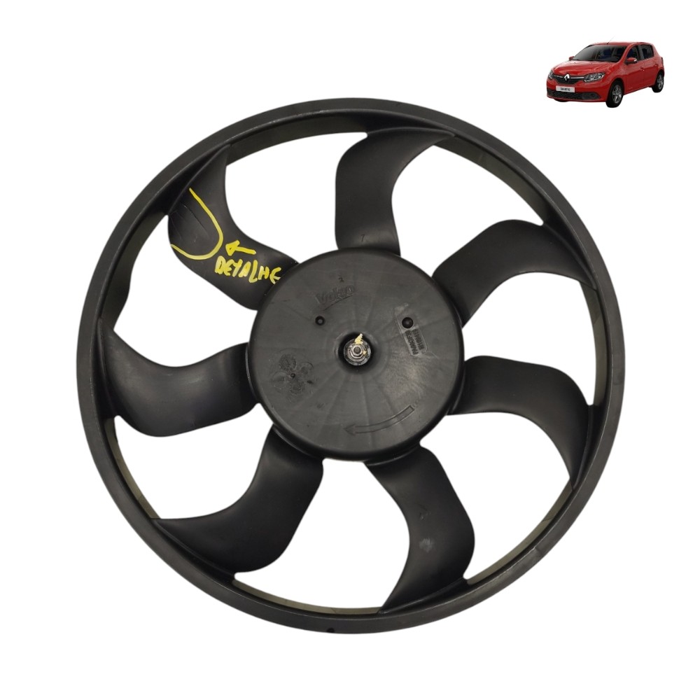 Motor Ventoinha Radiador Renault Sandero 1.6 8v 2016 Detalhe