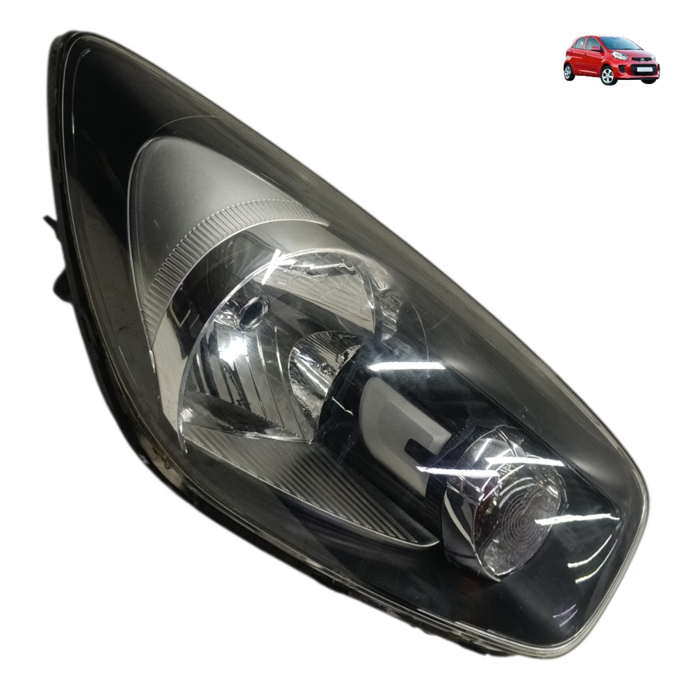 Farol direito kia picanto 2016 2015 2014 Com Detalhe Fixação 2