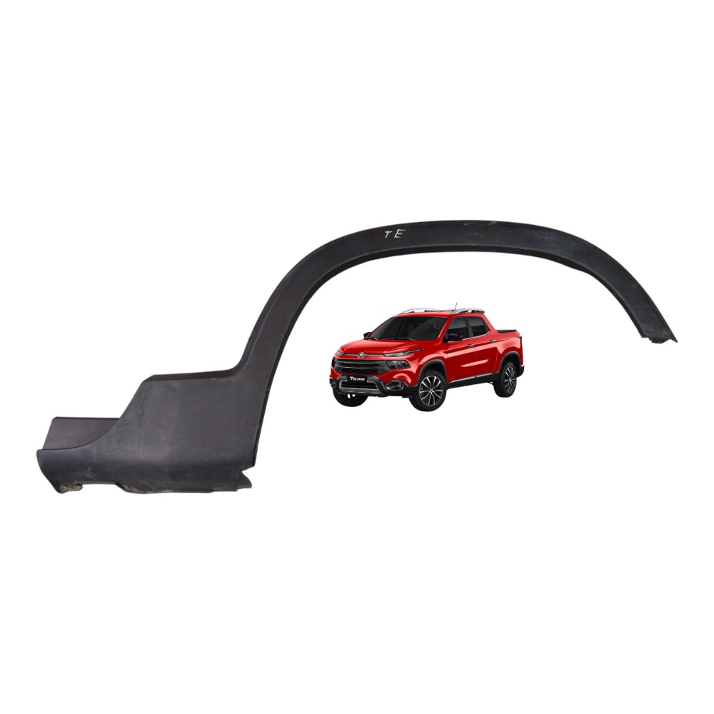 Moldura Aplique Paralama Traseira Esquerda Fiat Toro 2019 20 1