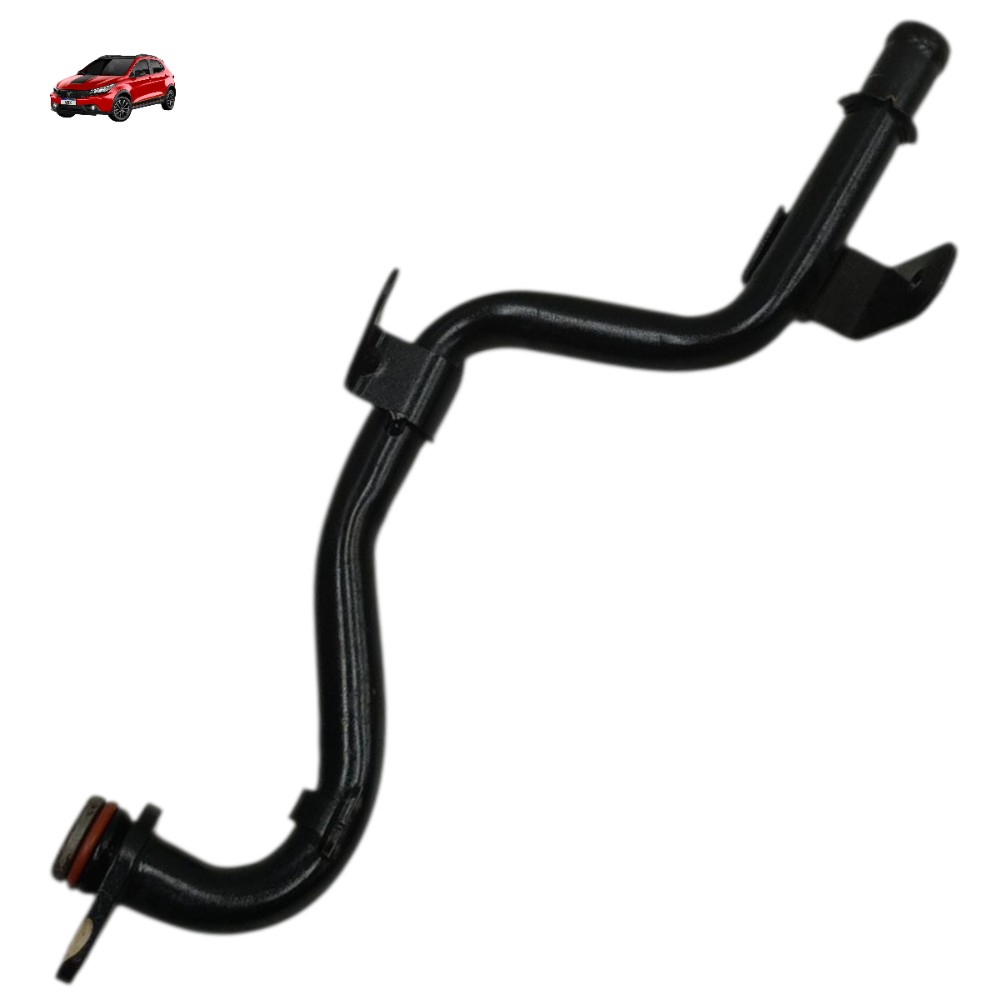 Cano Cavalete Água Motor Fiat Argo Cronos Mobi Uno 1.0 3cc Preto 1