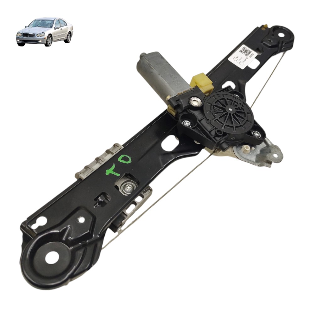 Maquina Vidro Traseiro Direito Mercedes C230k 2003 2004 2005 1