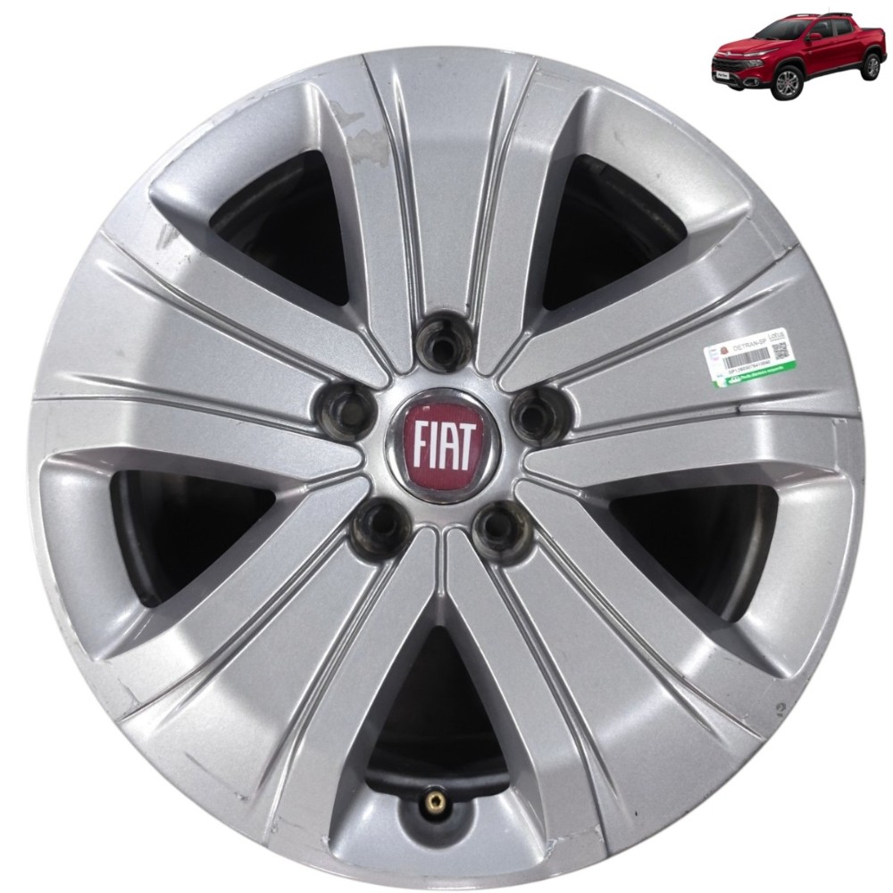 Roda liga aro 16 5×110 fiat toro 2021 2020 2019 2018 2017