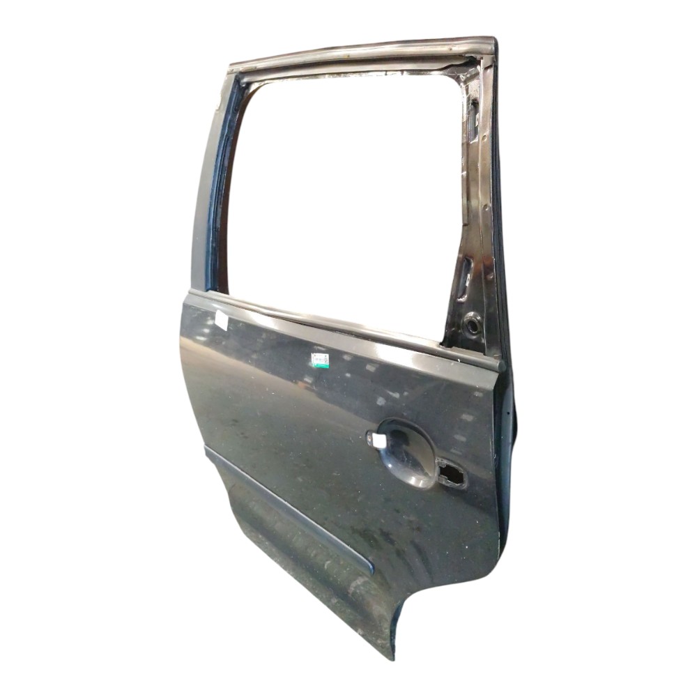 Porta Traseira Esquerda Vw Polo Hatch 2007 2008 2009 2010 12 Traseira Esquerdo Preto 3