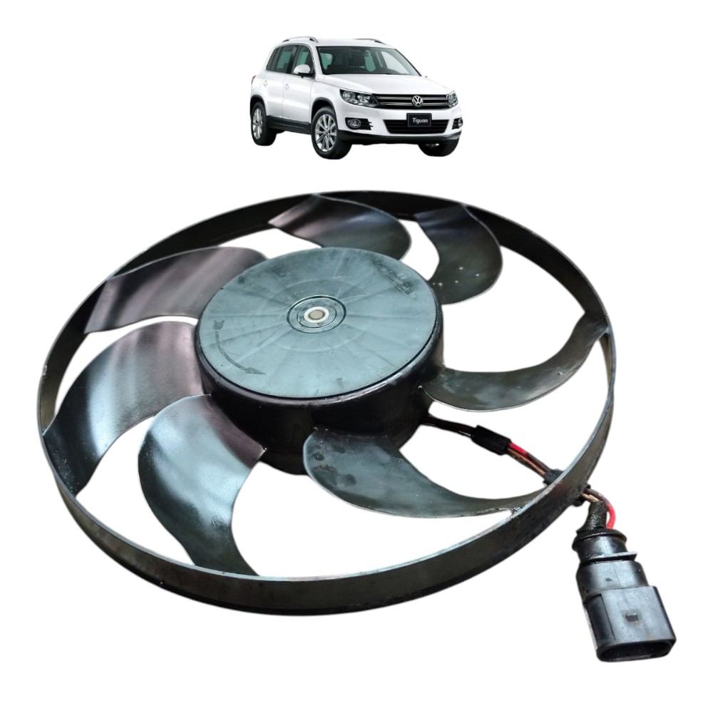 Ventoinha Menor Radiador 7 Pás Vw Tiguan 2.0 Tsi 2011 2012 1