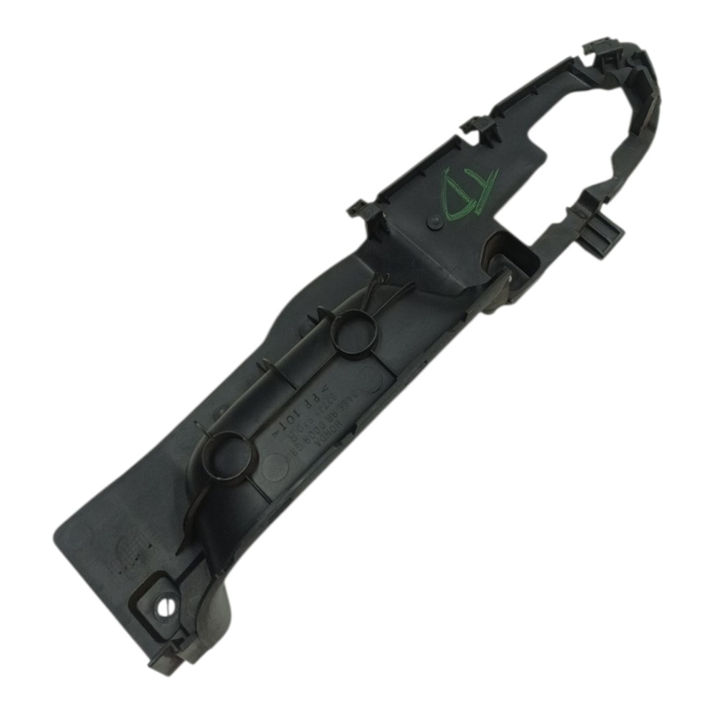 Base Puxador Porta Traseira Direita Honda Fit 2003 2004 Preto Traseira 3