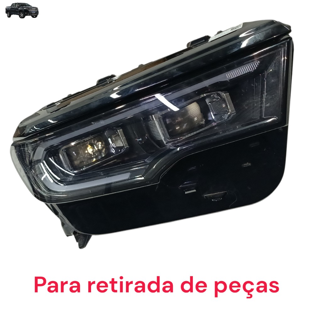 Farol LED direito ram rampage 2024 2024 2026 retirar peças