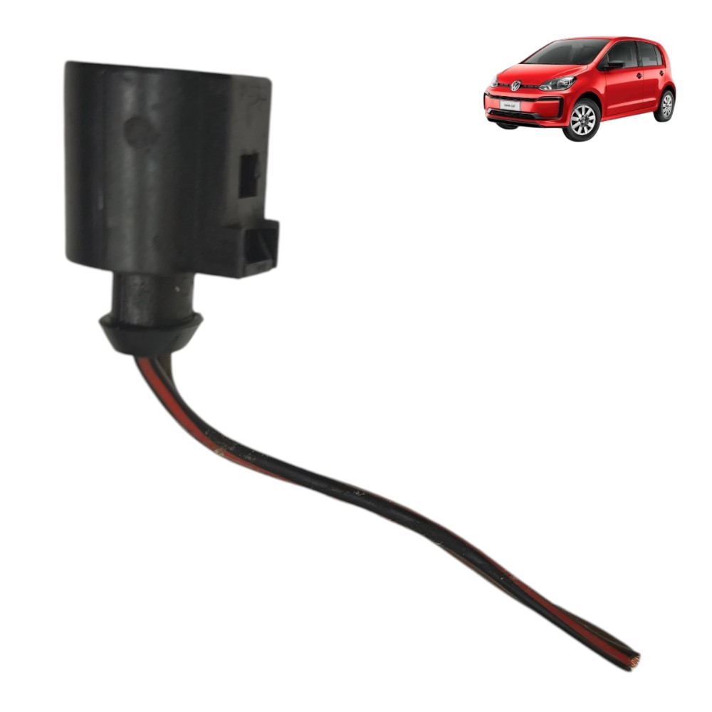 Plug conector aquecedor flauta vw up polo gol 1.0 3cc Mpi