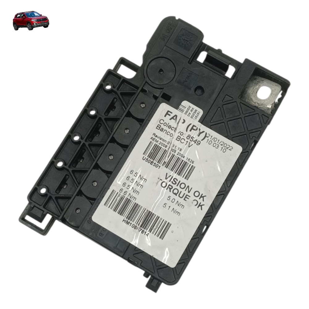 Placa caixa fusivel bateria vw tcross 1.0 tsi 2022 2023 2024