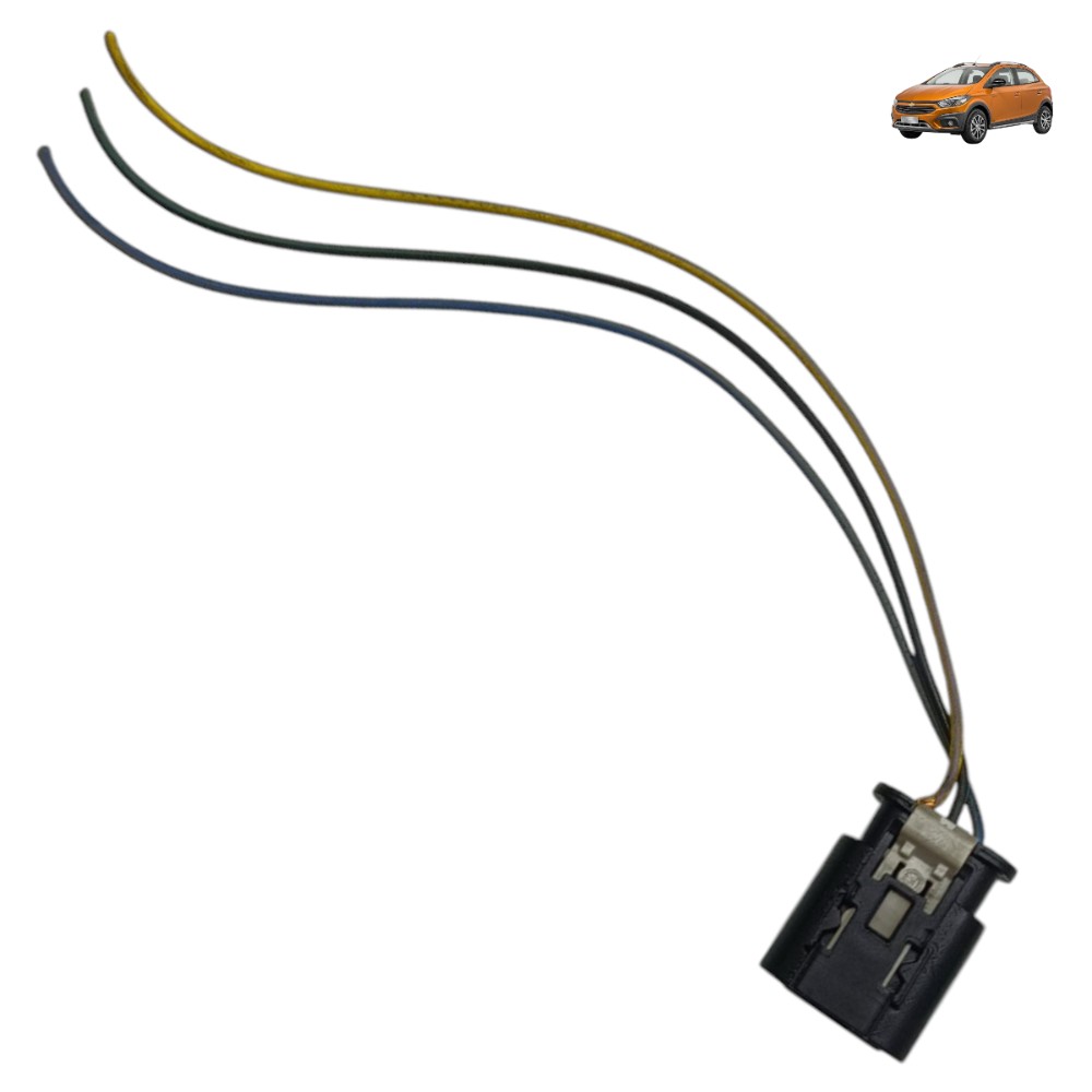 Plug Conector Sensor Fase Comando Gm Onix Prisma 1.4 2017 18 1