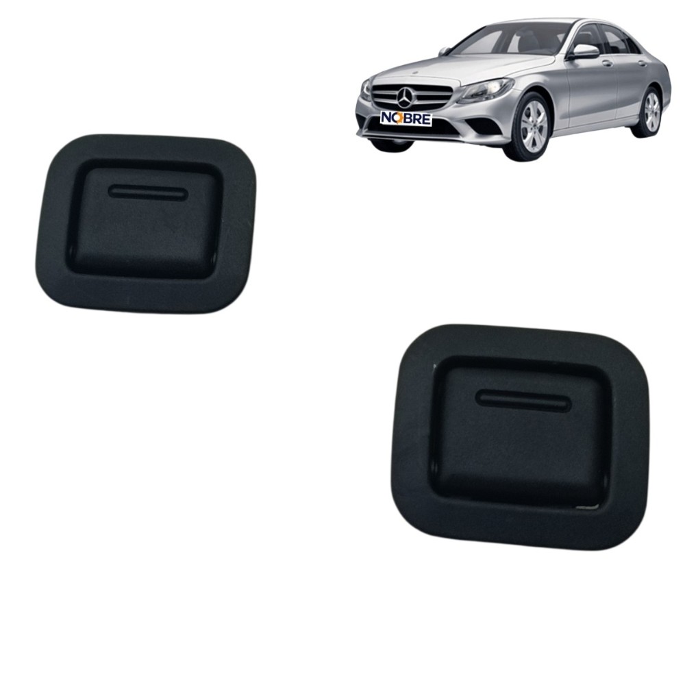 Par gancho fixação porta mala mercedes c180 coupê 2012 2011