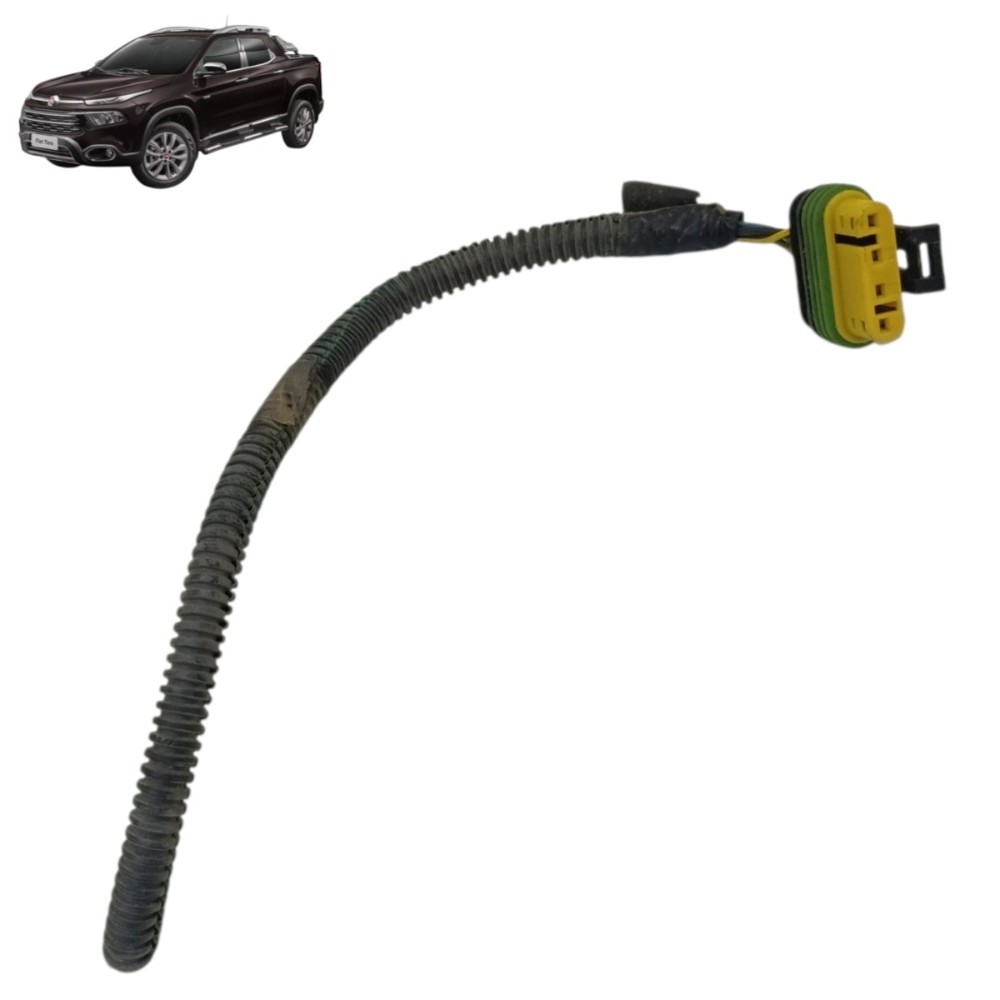 Plug conector lanterna esquerda fiat toro 2021 2020 2019