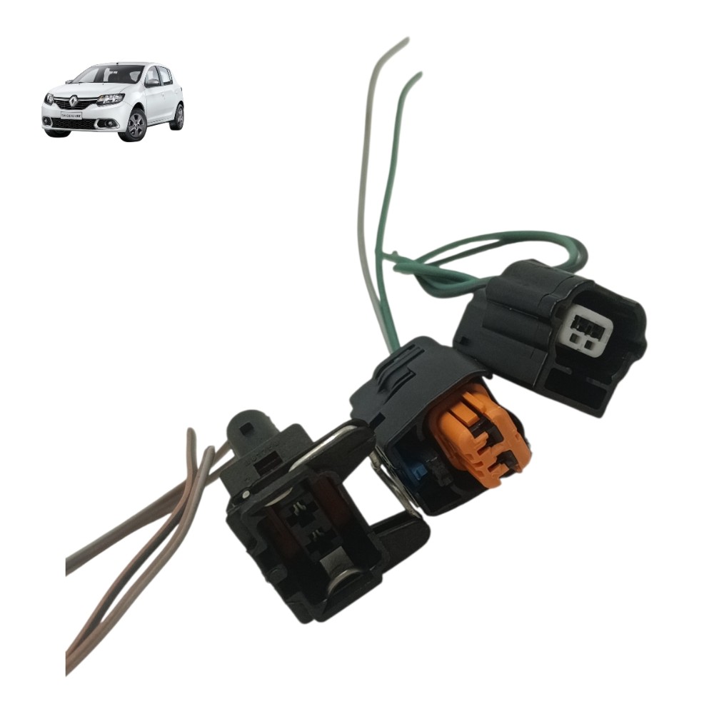 Jogo Conector Reservatório Partida Fria Renault Sandero 2016