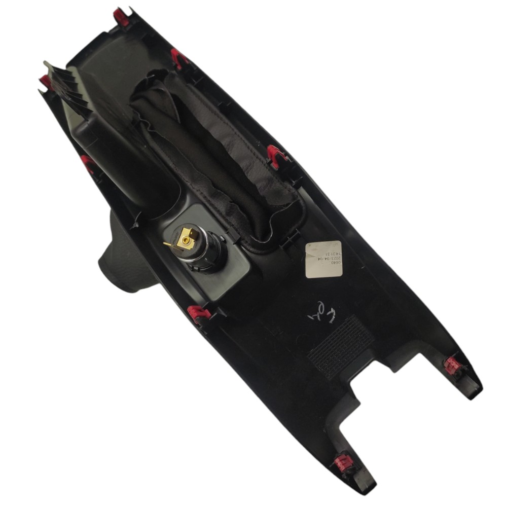 Moldura Coifa Alavanca Freio Mão Toyota Yaris 2024 2023 2022 Preto 3