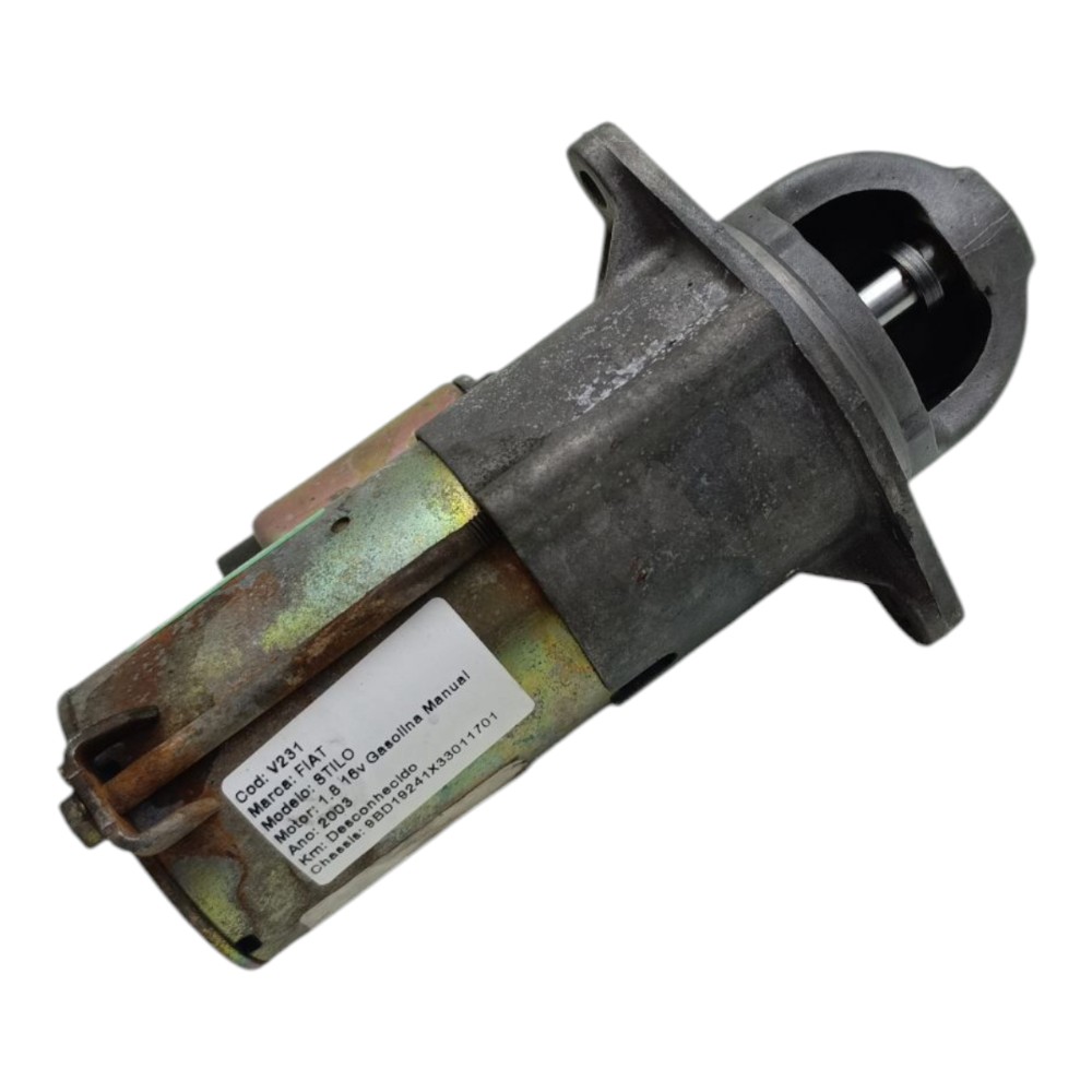 Motor Arranque Partida Fiat Stilo 1.8 16v Manual 2003 2004 3
