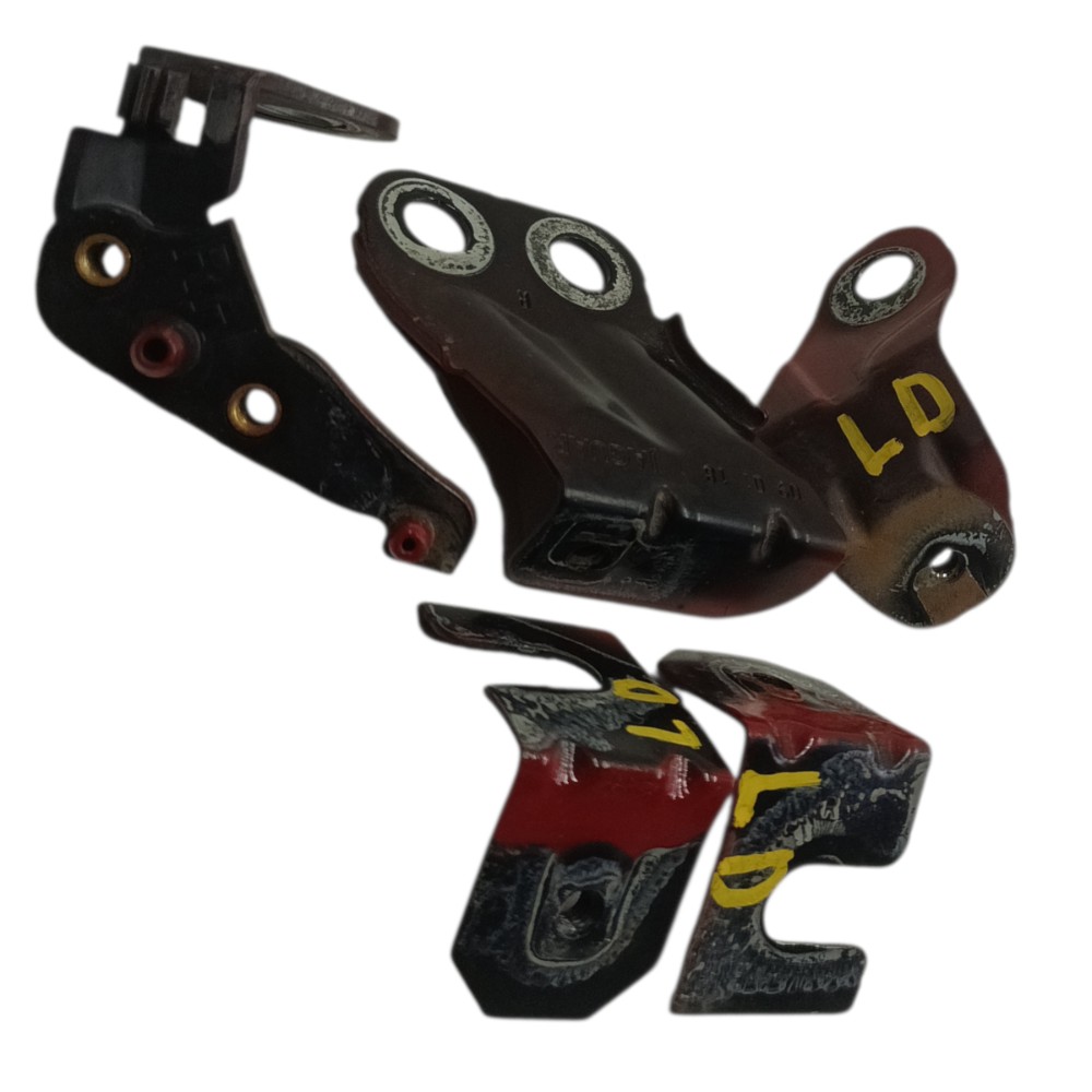 Kit guia suporte paralama direito jaguar xe 2016 2017 2018 2