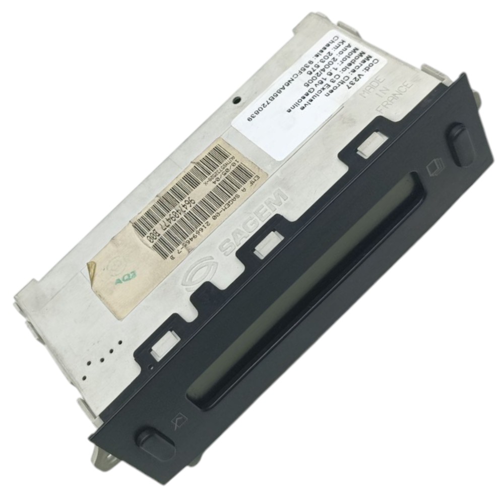 Tid Computador Bordo Painel Citroen C3 2004 2005 2006 2007 2