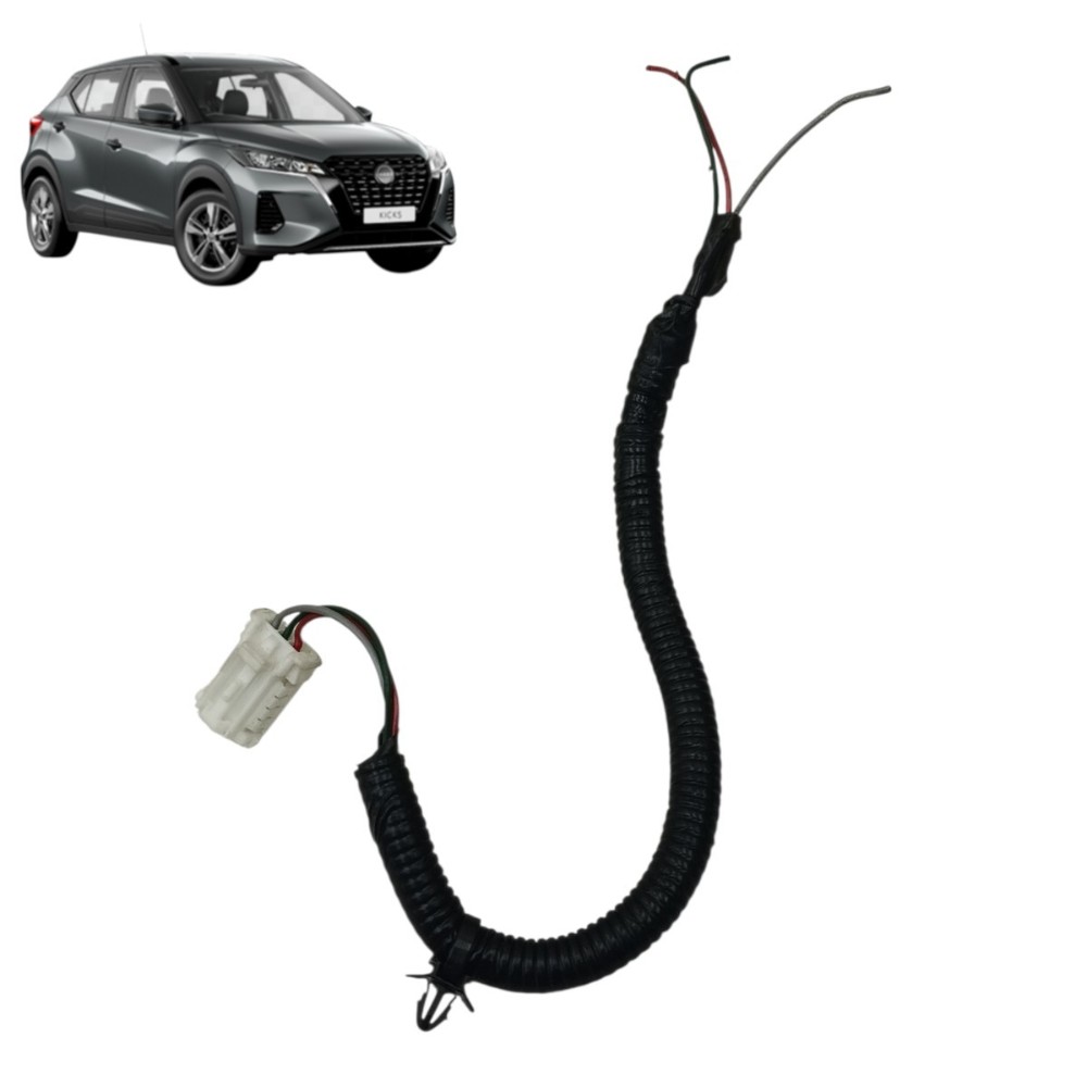 Plug conector limpador tampa traseira Nissan kicks 2024 2023