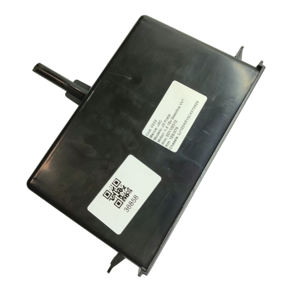 Porta Objeto Central Painel Jac J3 2011 2012 2014 2015 2016 Preto 2