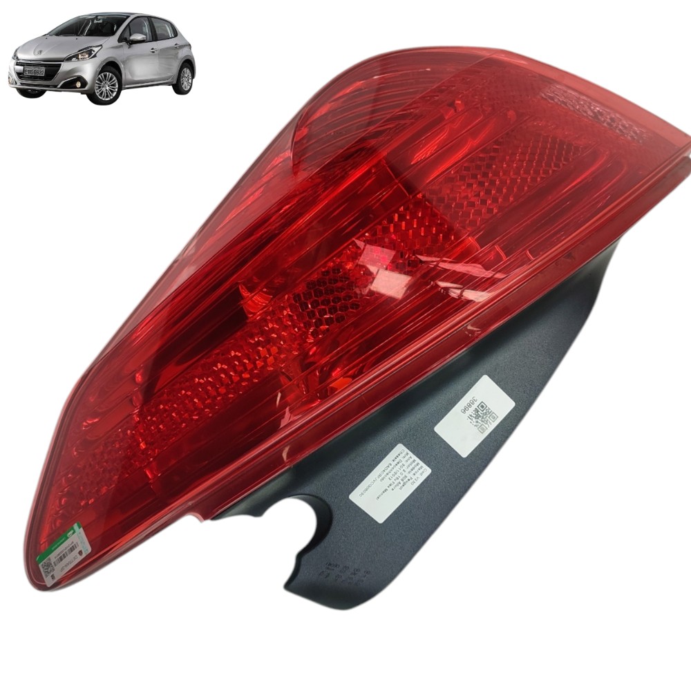 Lanterna Traseira Direita Peugeot 308 2011 2012 2013 2014 15 Vermelho 1