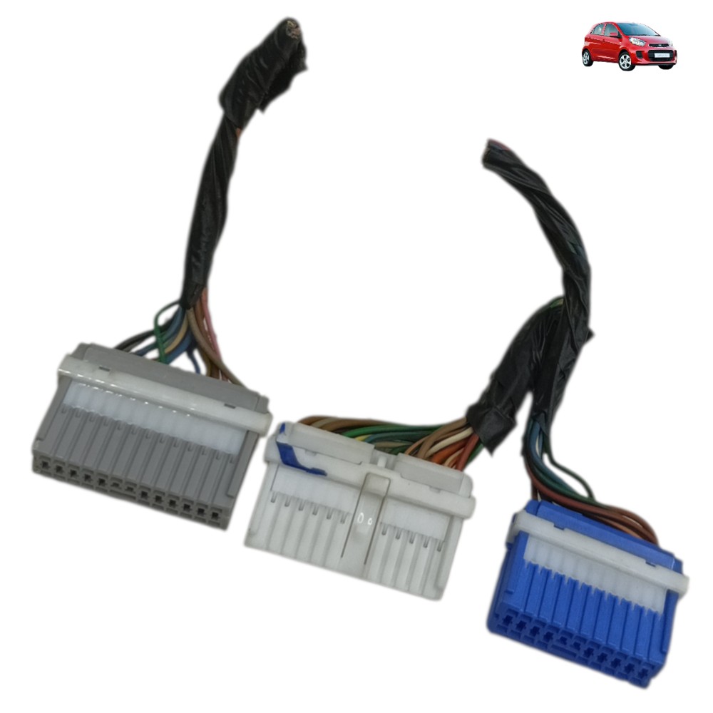 Jogo plug conector módulo conforto Kia Picanto 1.0 Aut 2015 1