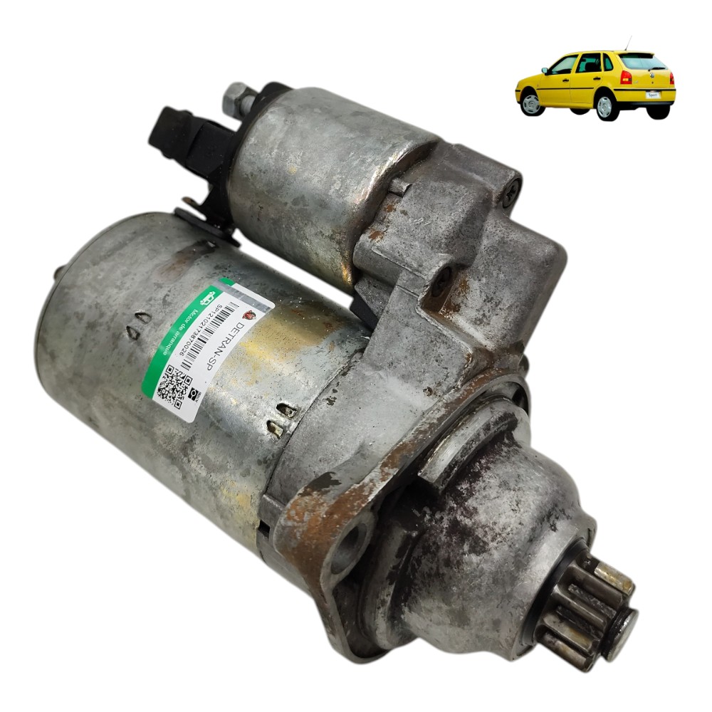 Motor arranque partida vw gol g2 g3 1.0 16v 1999 2000 10D 1