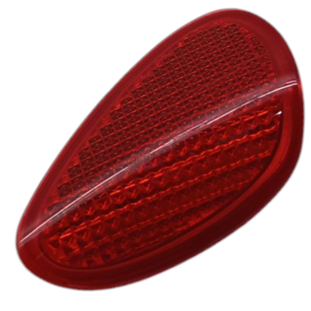 Refletor Olho Gato Forro Porta Esquerda Fiat Bravo 2011 2012 Vermelho 1
