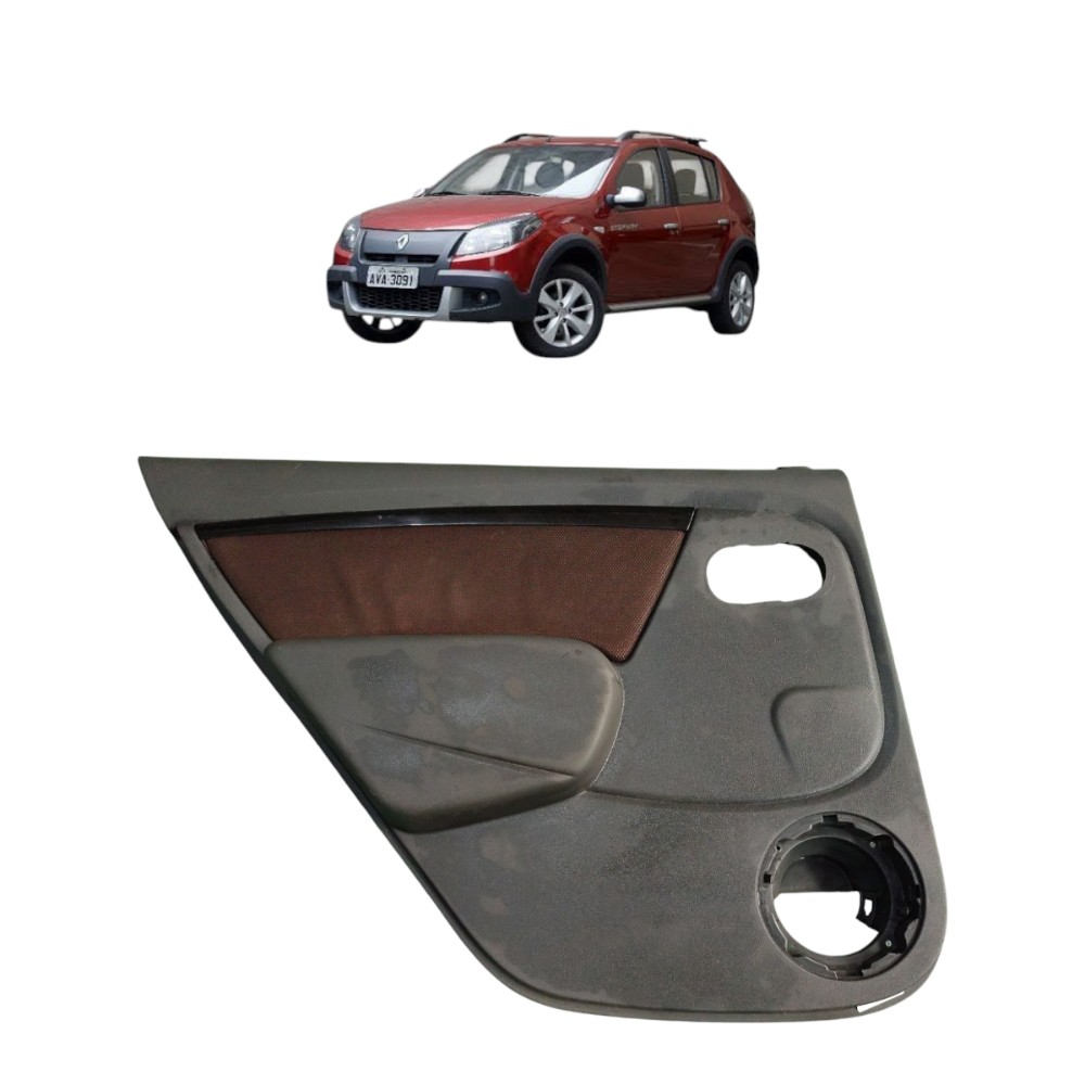 Forro Porta Traseira Esquerda Renault Sandero Stepway 2014 1