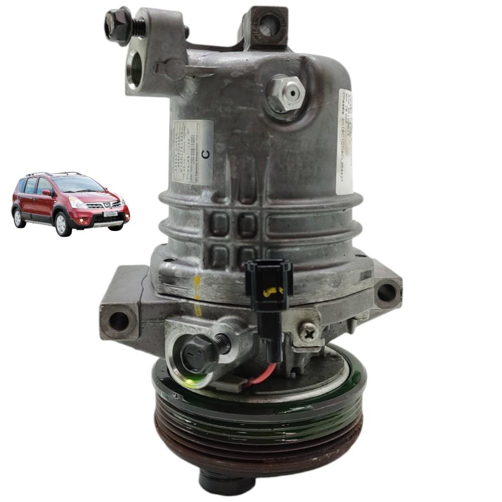 Compressor Ar Nissan Livina Tiida 1.8 Flex Aut 2012 2013 14 1