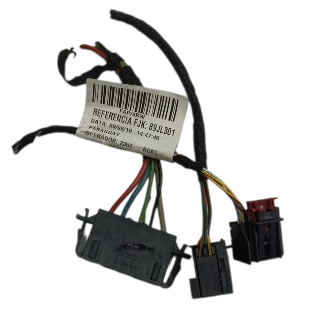 Jogo Plug Comando Ar Analógico Vw Polo 2018 2019 2020 2021