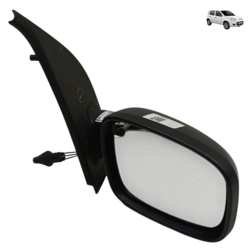Retrovisor direito manual Fiat Uno Vivace 2012 2013 2014 15 1