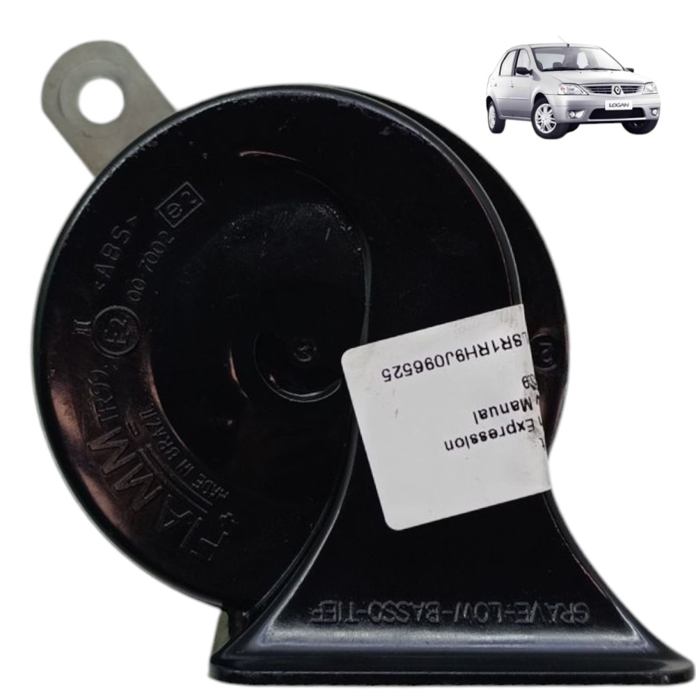 Buzina Caracol Renault Logan Sandero Clio 2007 2008 Á 2012 1
