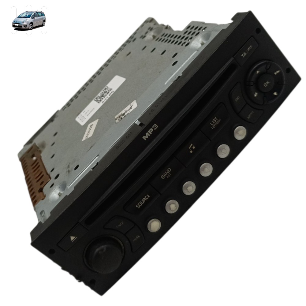 Rádio CD player Citroen Grand C4 Picasso 2008 2009 2010 2011 2