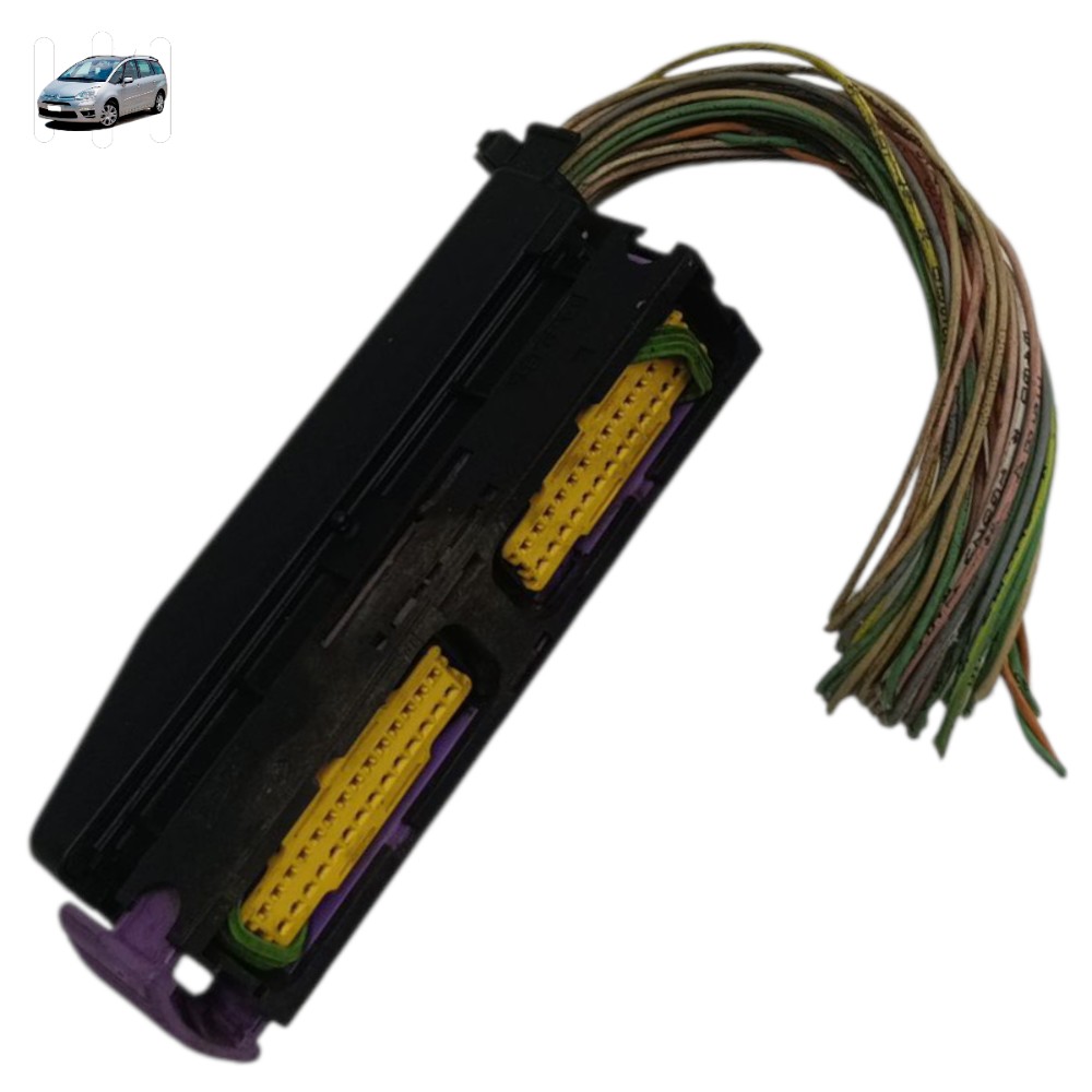 Plug conector módulo câmbio Citroen Grand C4 2.0 Aut 2008 1