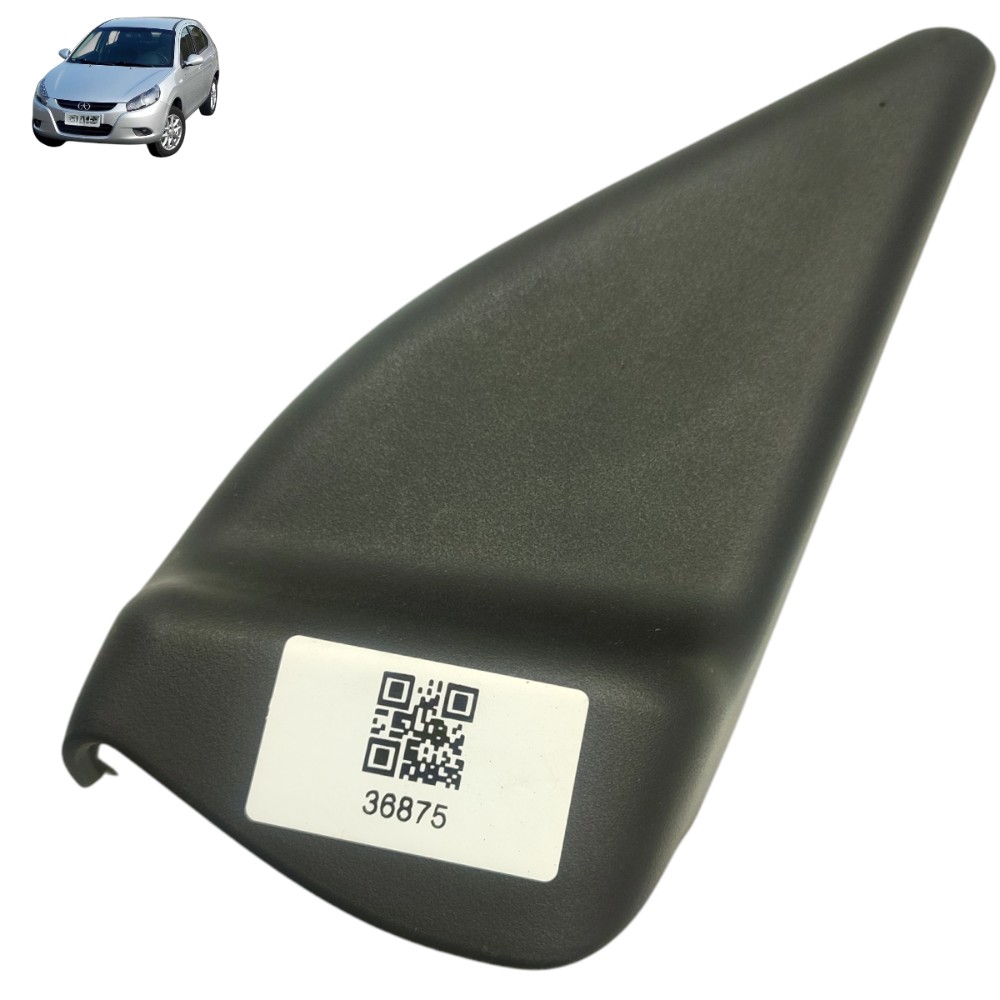 Acabamento Interno Retrovisor Direito Jac J3 2011 2012 2013 Preto 1